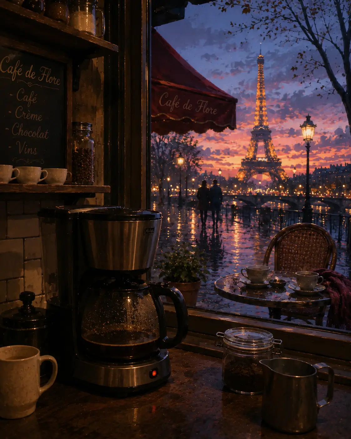 Make Cafe en Paris
